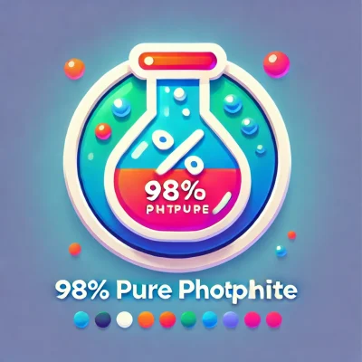DALL·E 2025-02-24 14.06.28 – A colorful, professional website icon representing ‘98% Pure Phosphate’. The icon features a laboratory flask with a purity checkmark, designed in a m DALL·E 2025-02-24 14.06.28 - A colorful, professional website icon representing '98% Pure Phosphate'. The icon features a laboratory flask with a purity checkmark, designed in a m